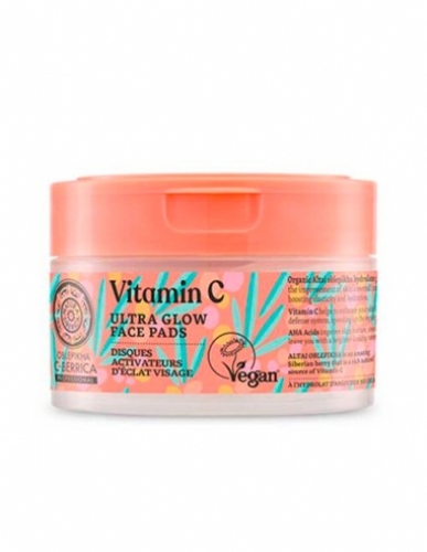 Natura siberica face pads vitamina c radiance 20u