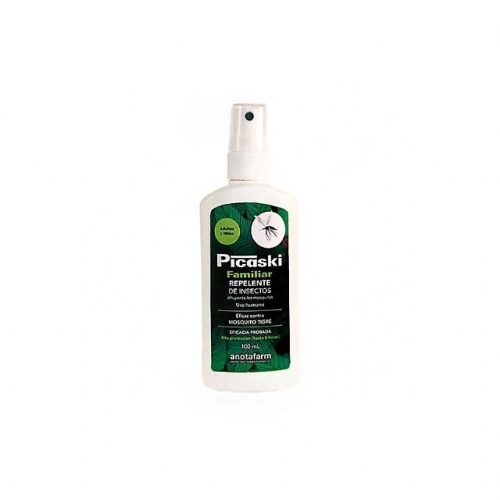 Picaski familiar repelente de insectos (1 envase 100 ml)