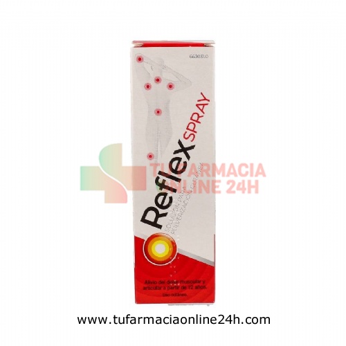 REFLEX SPRAY SOLUCIÓN PARA PULVERIZACIÓN CUTÁNEA, 1 frasco de 130 ml