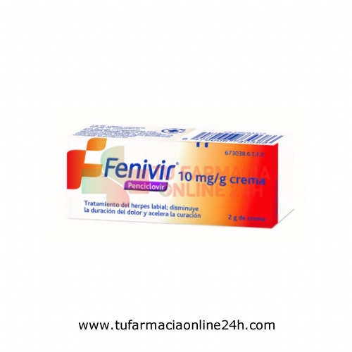 FENIVIR 10 mg/g CREMA, 1 tubo de 2 g
