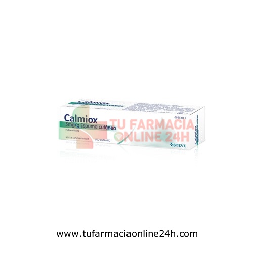 CALMIOX 5 mg/g ESPUMA CUTANEA, 1 envase a presión de 50 g