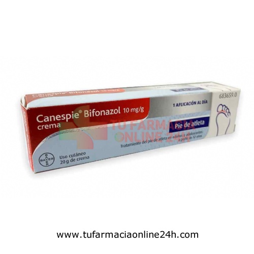 CANESPIE BIFONAZOL 10 mg/g CREMA, 1 tubo de 20 g