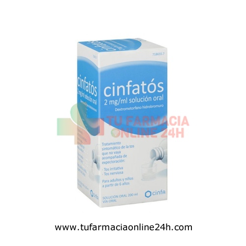 CINFATOS 2 mg/ ml SOLUCION ORAL,1 frasco de 200 ml (PET)