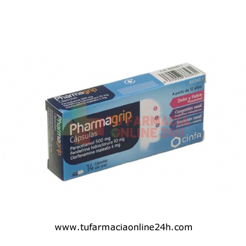 PHARMAGRIP CAPSULAS , 14 cápsulas