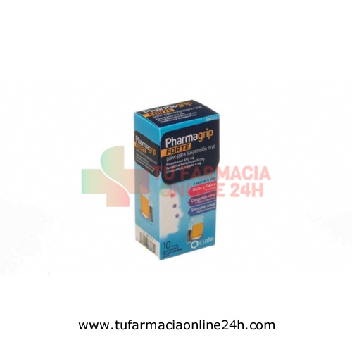 PHARMAGRIP FORTE POLVO PARA SUSPENSION ORAL , 10 sobres