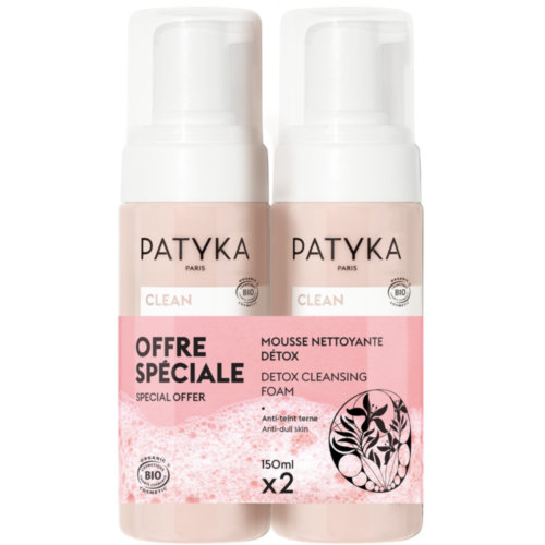 Patyka clean duo espuma limpiadora detox 150ml