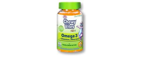 Chewy vites  omega 3 60ud.
