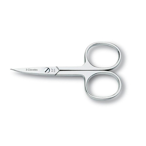 3 claveles tijera unas curva 80017