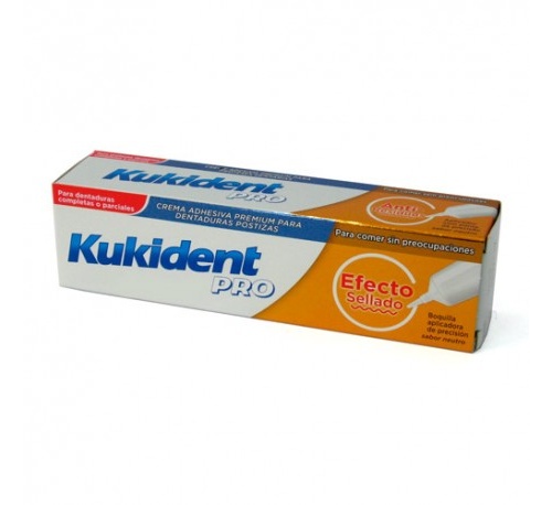 Kukident pro plus barrera anticomida (1 envase 40 g sin sabor)