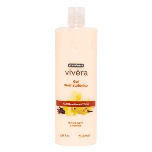 Acofarma vivera gel de vainilla  1 envase 750 ml