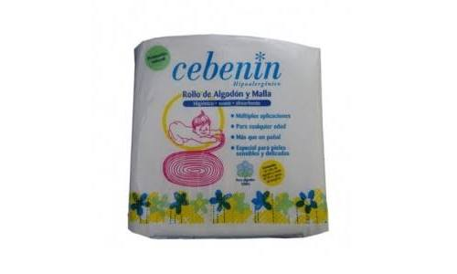 Cebenin rollo de algodon y malla  1 unidad 11 m