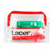 Lacer neceser viaje pasta 50 ml + cepillo + pasta 5 ml