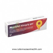 NOVIDOL 50 mg/g GEL , 1 tubo de 60 g