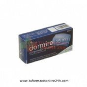 DORMIREL 25 mg COMPRIMIDOS RECUBIERTOS CON PELICULA, 16 comprimidos