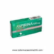 ASPIRINA 500 mg COMPRIMIDOS , 20 comprimidos