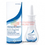 RESPIBIEN 0,5 mg/ml solución para pulverización nasal , 1 envase pulverizador de 15 ml